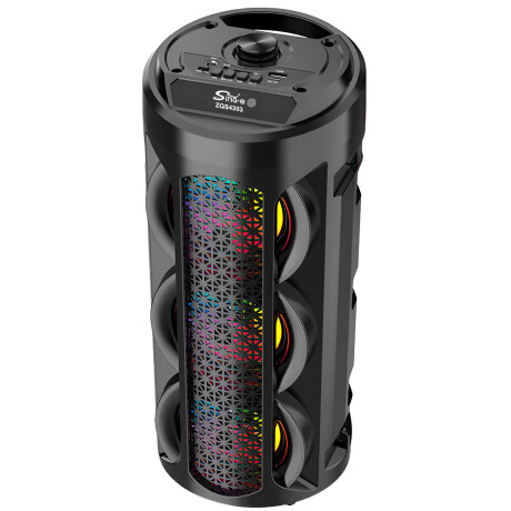 Parlante Portátil Bluetooth Micrófono C/ Remoto 40cm Negro