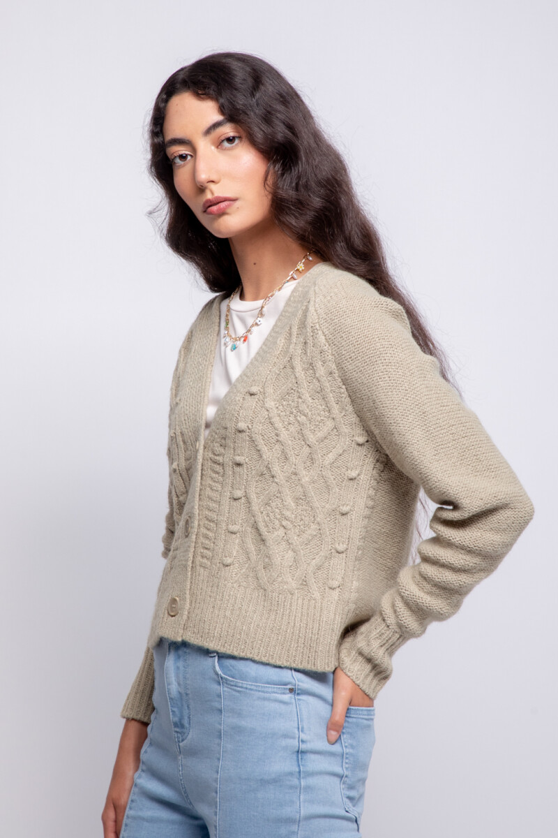 CARDIGAN MELODIA Agua Marina