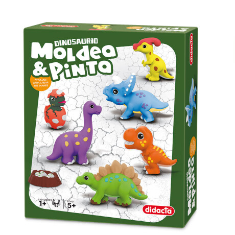 Juego Infantil Moldea y Pinta Dinosaurios 001