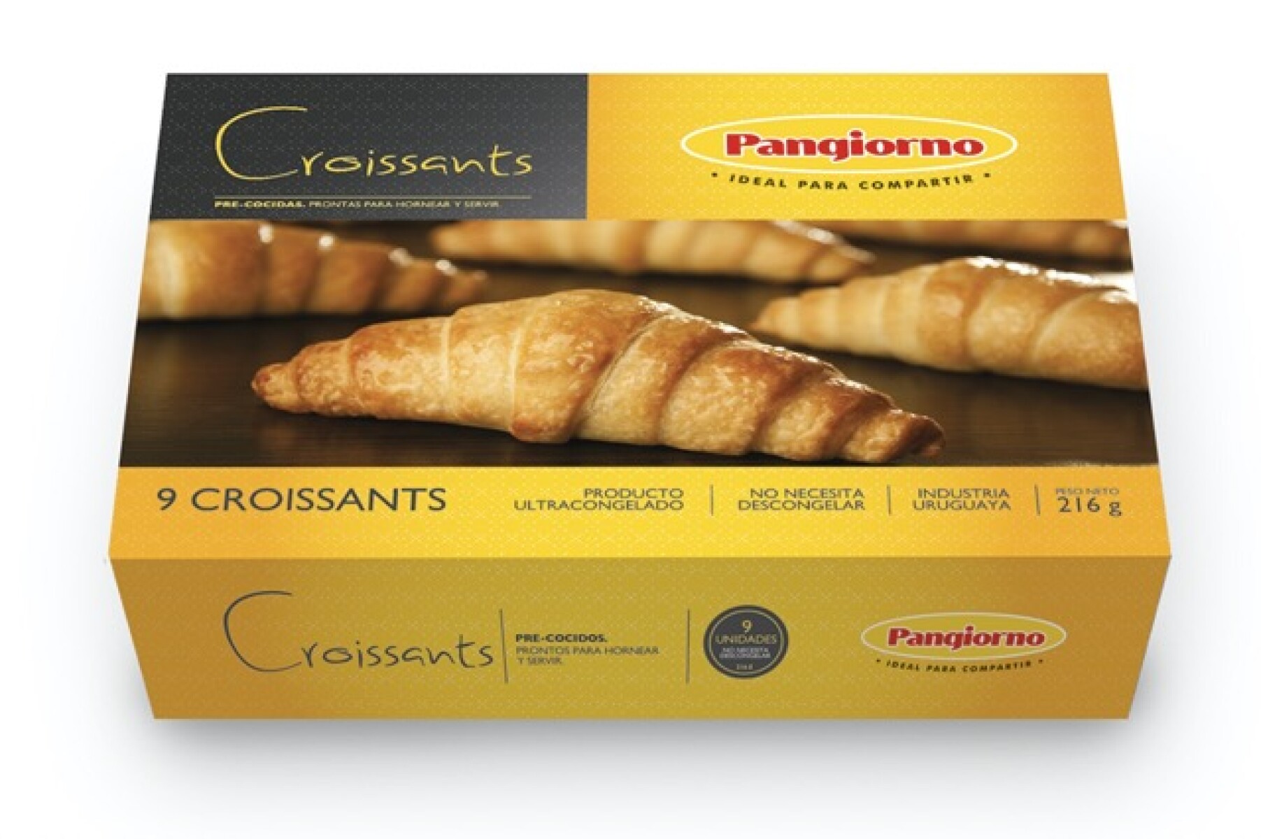 Croissants Pangiorno - 9 uds. - 216 gr 