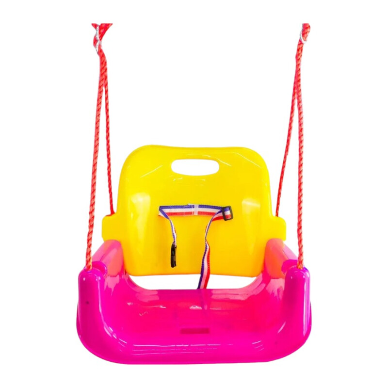 Hamaca bebé 3 en 1 plástica Fucsia