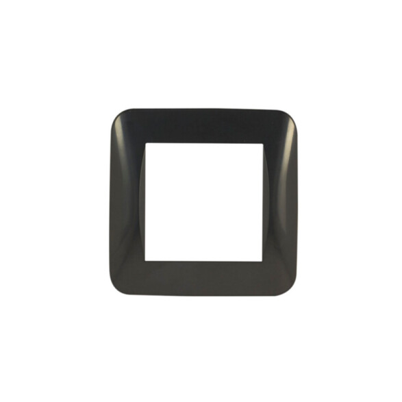 Plaqueta p/2 módulos, gris - Mini Reggio M46912