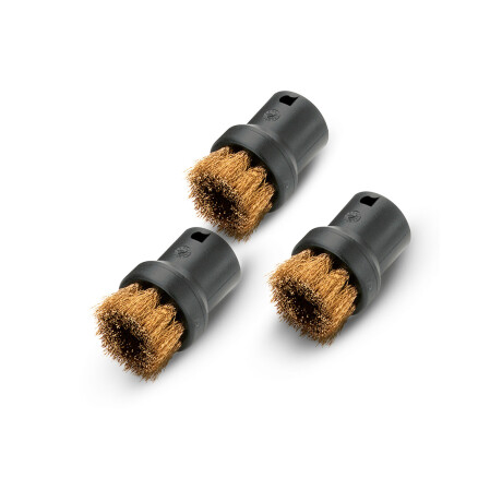Kit Cepillos Maquinas de Vapor Karcher Sc Bronce 3 Unidades Kit Cepillos Maquinas de Vapor Karcher Sc Bronce 3 Unidades