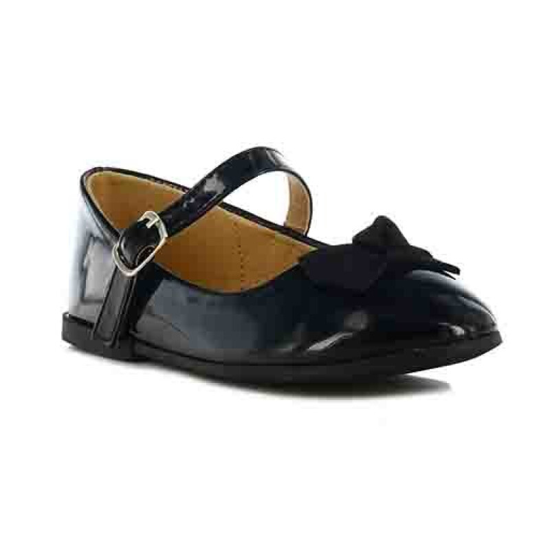 Balerinas de Niña MINI Miss Carol Balerina BOWY con moña Negro