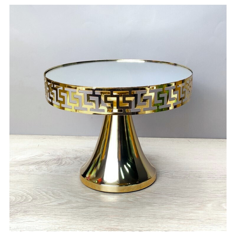 Soporte Para Torta Dorado 33CM Soporte Para Torta Dorado 33CM