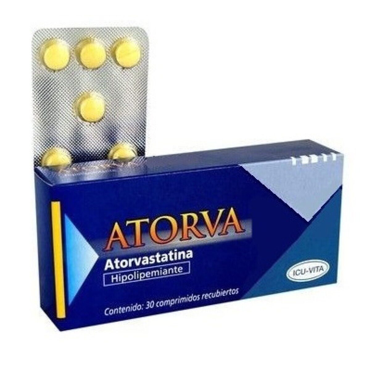 Atorva 40mg 30 Comprimidos 