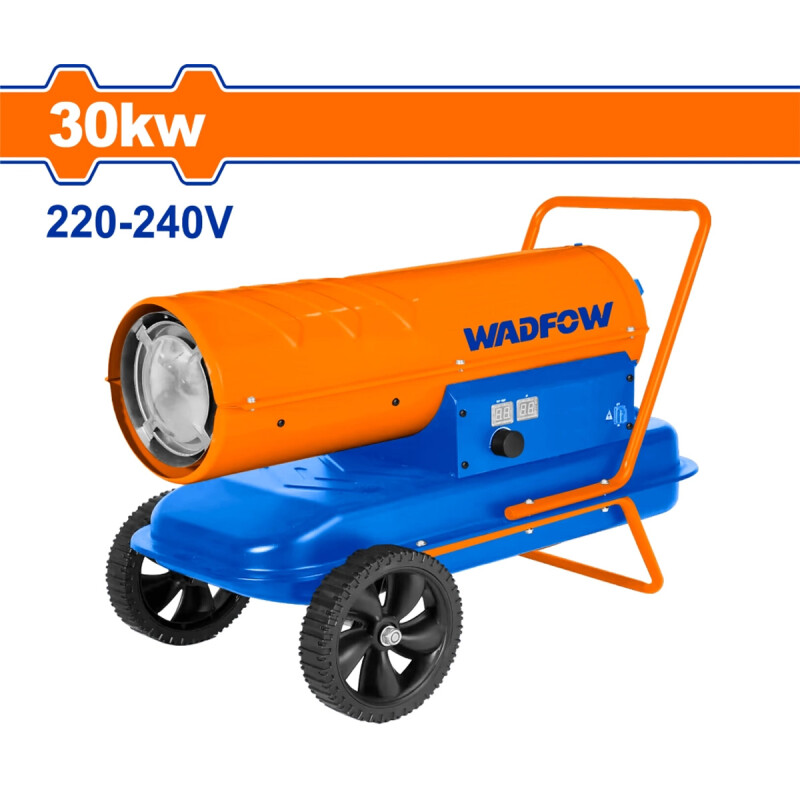 CALEFACTOR A DIÉSEL/KEROSENE 30KW 220-240V WADFOW WHTS1A30 CALEFACTOR A DIÉSEL/KEROSENE 30KW 220-240V WADFOW WHTS1A30