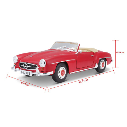Auto de Colección Maisto 1955 Mercedes Benz 190SL Escala 1:18 U