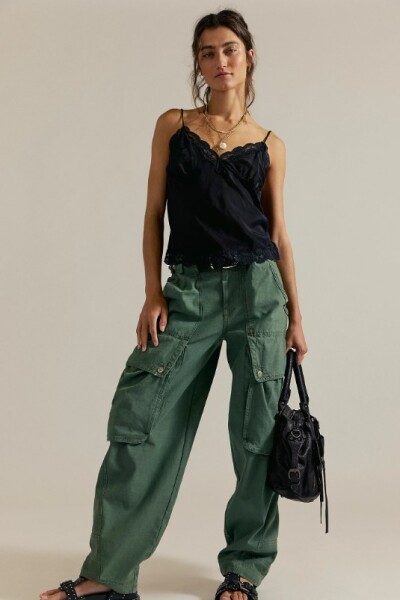 BRENTWOOD SLOUCH PANT Verde