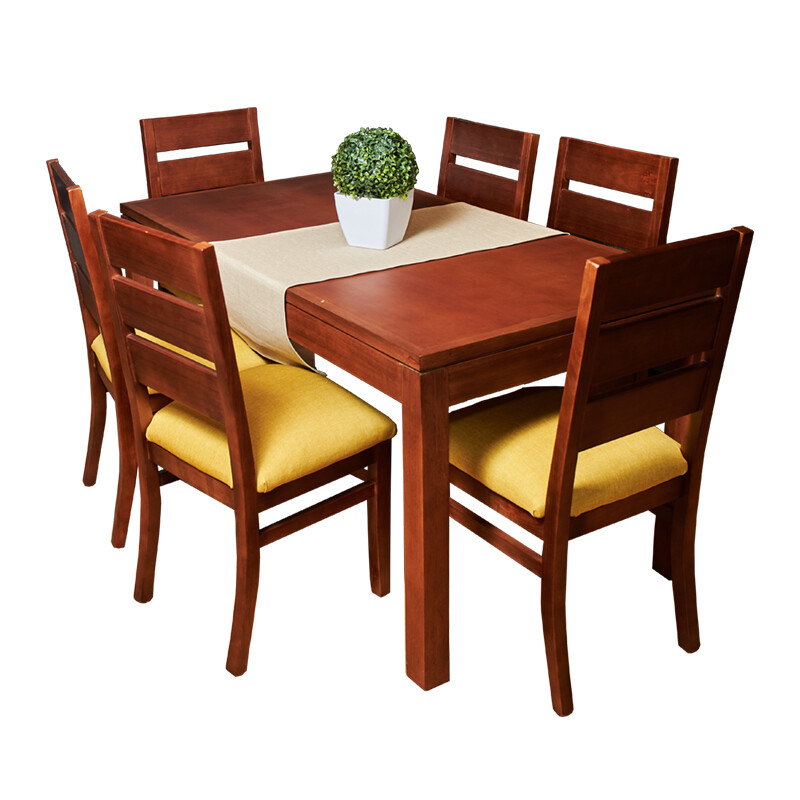 Juego de Comedor Recto 6 Sillas Juego de Comedor Recto 6 Sillas