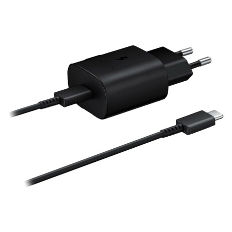 Cargador Samsung 25 W Carga Súper Rápida con Cable USB-C a USB-C Tipo-C