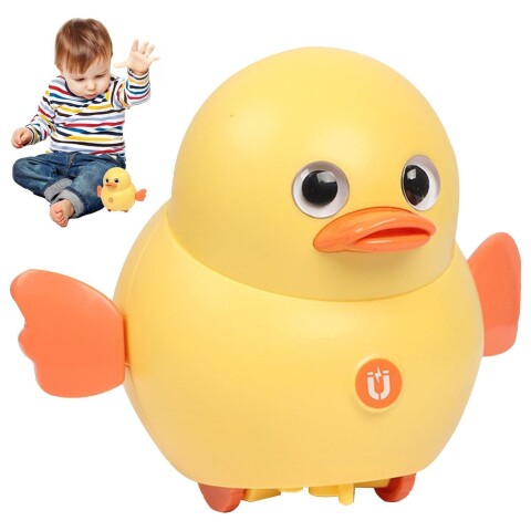 Juguete Interactivo Bebe Movimiento Caminante Pila Infantil Variante Color Amarillo