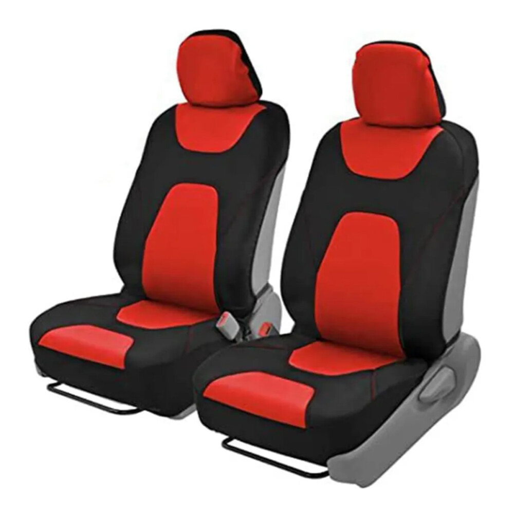 Cubreasientos Para Auto De Tela Rojo