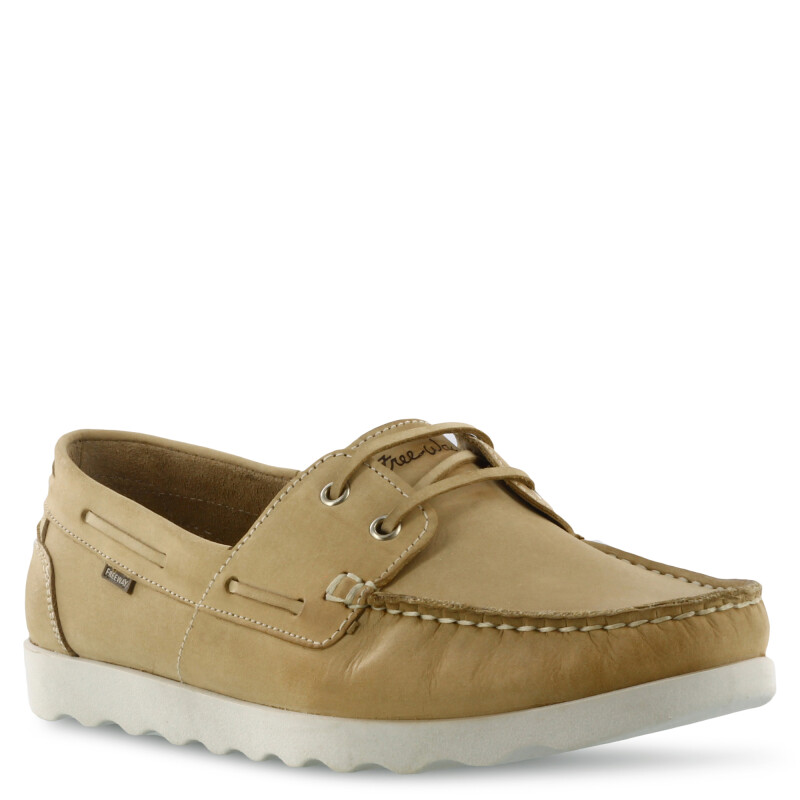 Zapato de Mujer Freeway Casual Beige Natural