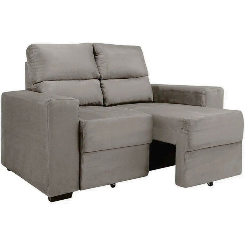 Sofa Chaise Louise 2 cuerpos color Gris Sofa Chaise Louise 2 cuerpos color Gris