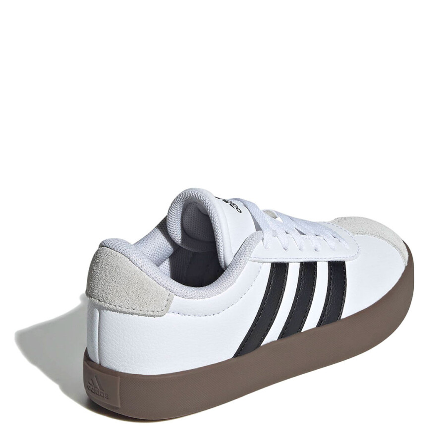 Championes de Niños Adidas Vl Court 3.0 Blanco - Negro