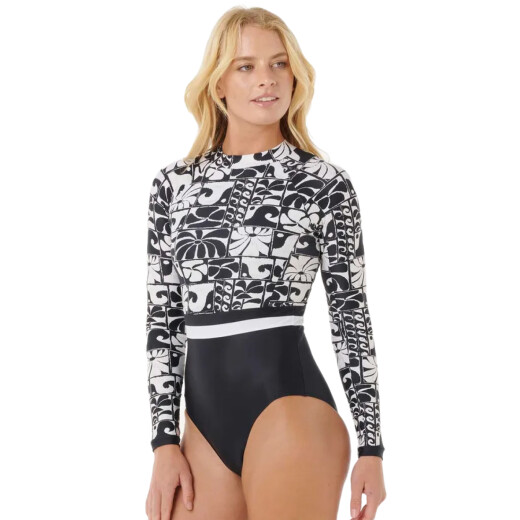 Lycra Rip Curl Aots Ty Williams Upf Suit - Negro Lycra Rip Curl Aots Ty Williams Upf Suit - Negro