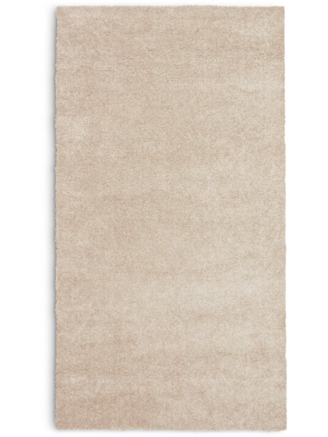 Alfombra VILLEPLE 80x150 peluda beige Alfombra VILLEPLE 80x150 peluda beige