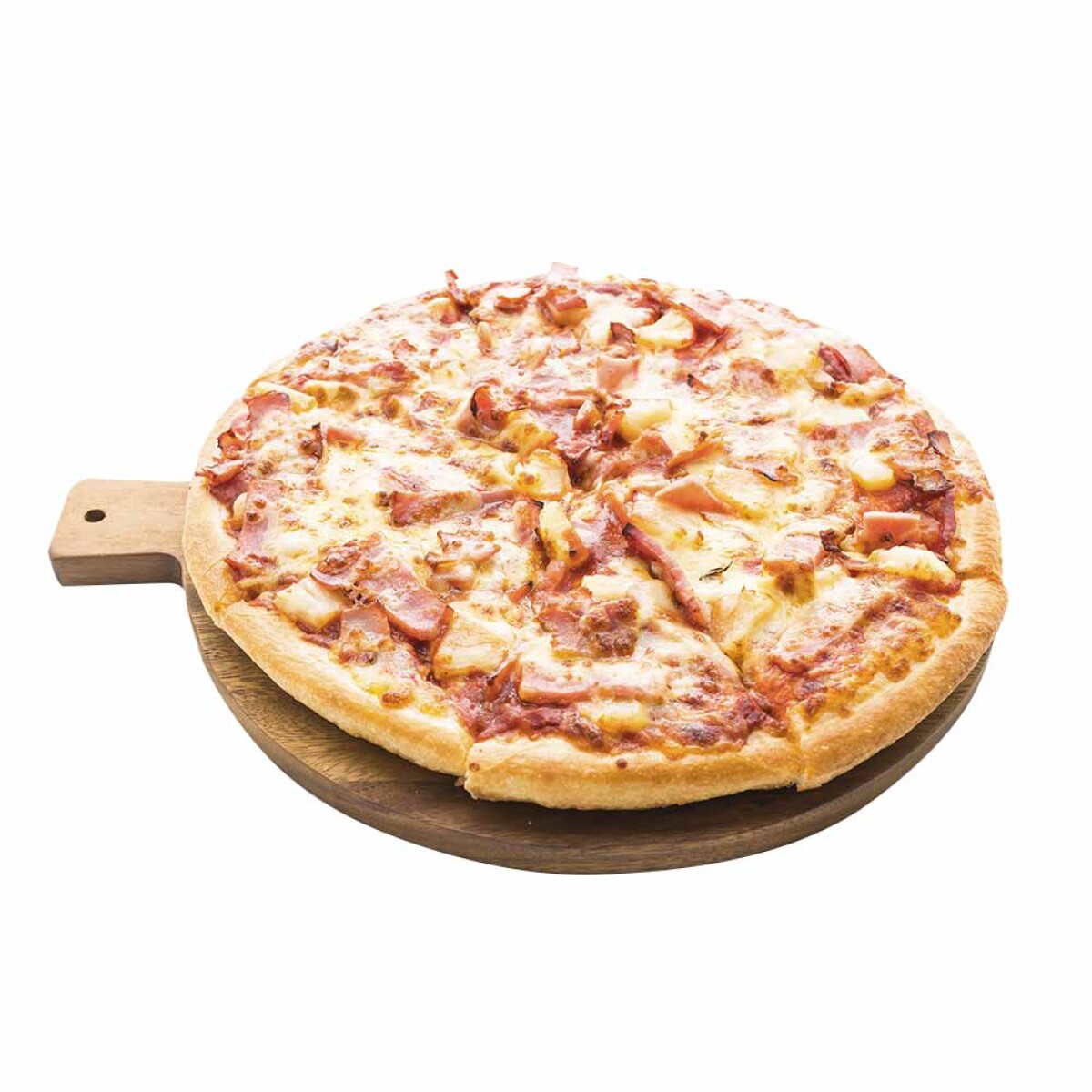 Pizza Italiana De Muzzarella Y Panceta Casera 30 Cm 