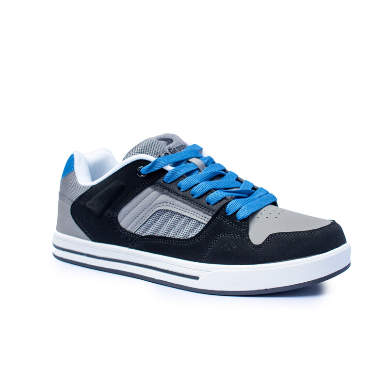 Calzado deportivo Hombre LeGroupe BLACK/GREY/ROYAL BLUE