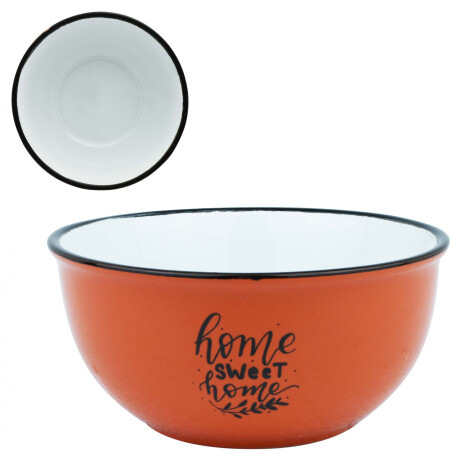 BOWL CERAMICA COLOR C/MENSAJE BORDE NEGRO 13.5X6.7CM 25135 Q48 M8 BOWL CERAMICA COLOR C/MENSAJE BORDE NEGRO 13.5X6.7CM 25135 Q48 M8
