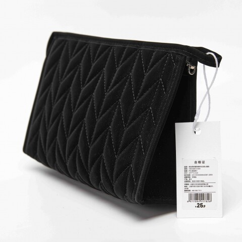 NECESER TRAPECIO DISEÑO ESPIGA (NEGRO) NECESER TRAPECIO DISEÑO ESPIGA (NEGRO)