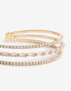 Brazaletes Strass Brazaletes Mariposa Strass - Dorado