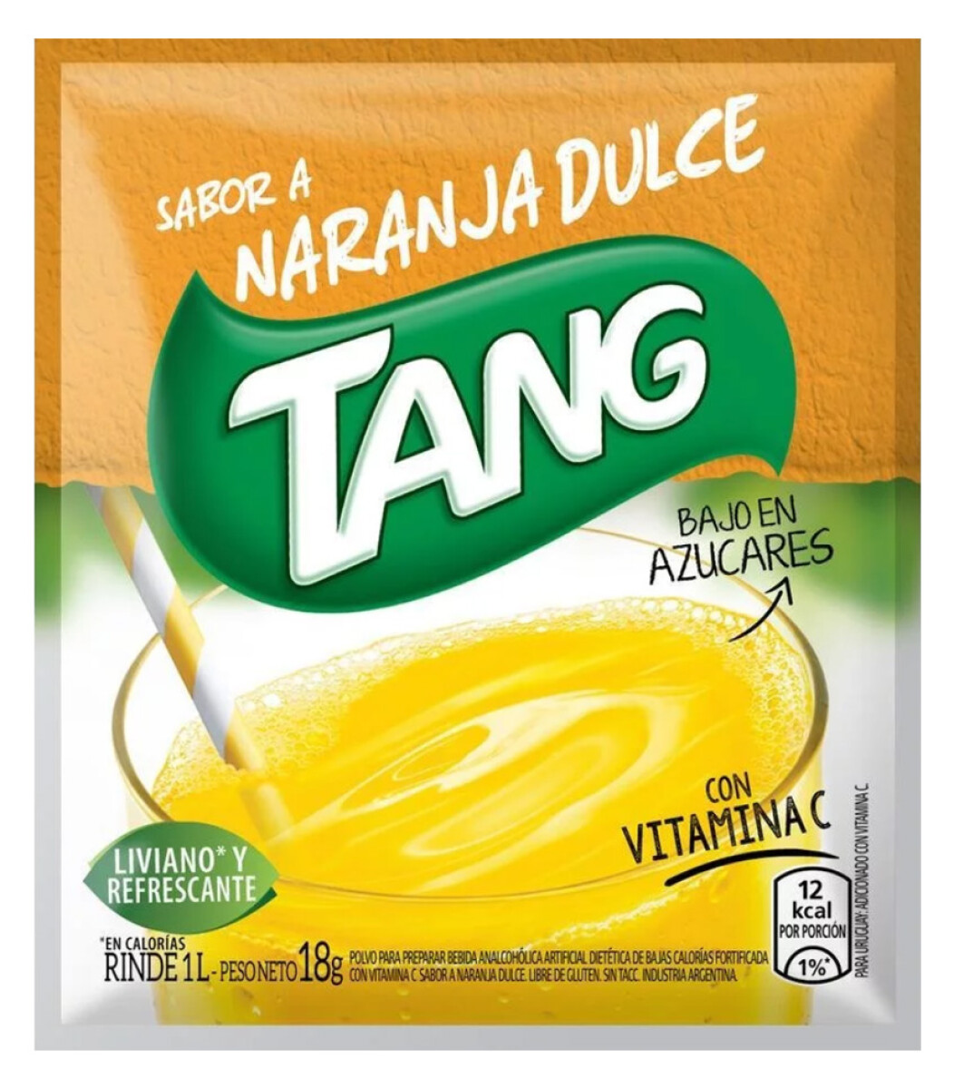 REFRESCO POLVO TANG NARANJA DULCE 15G 