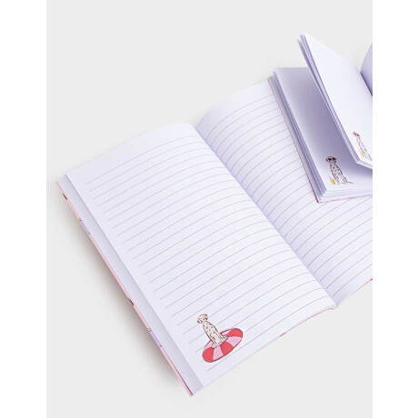 Set De Libretas Vacation Mode Combinacion Multicolor