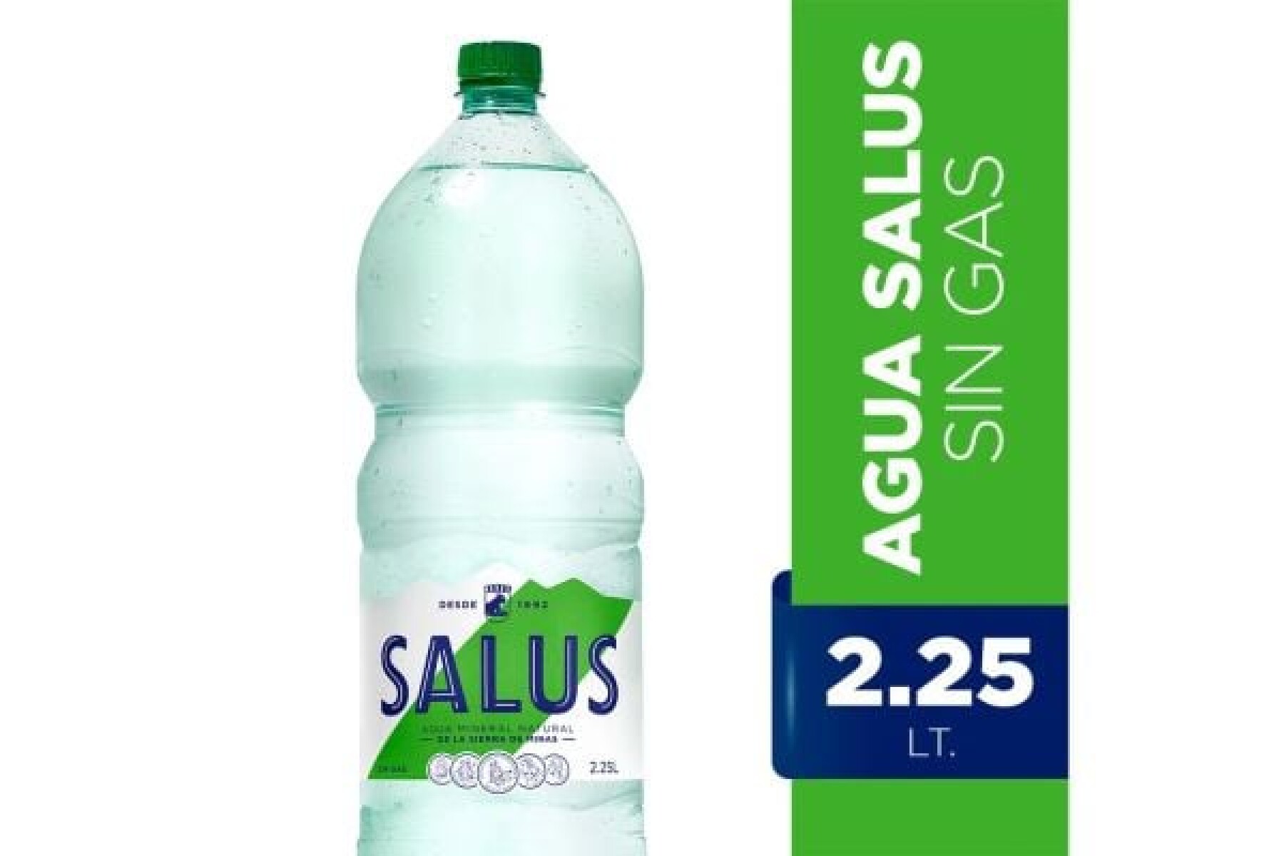 AGUA SALUS SIN GAS 2.25 LT 