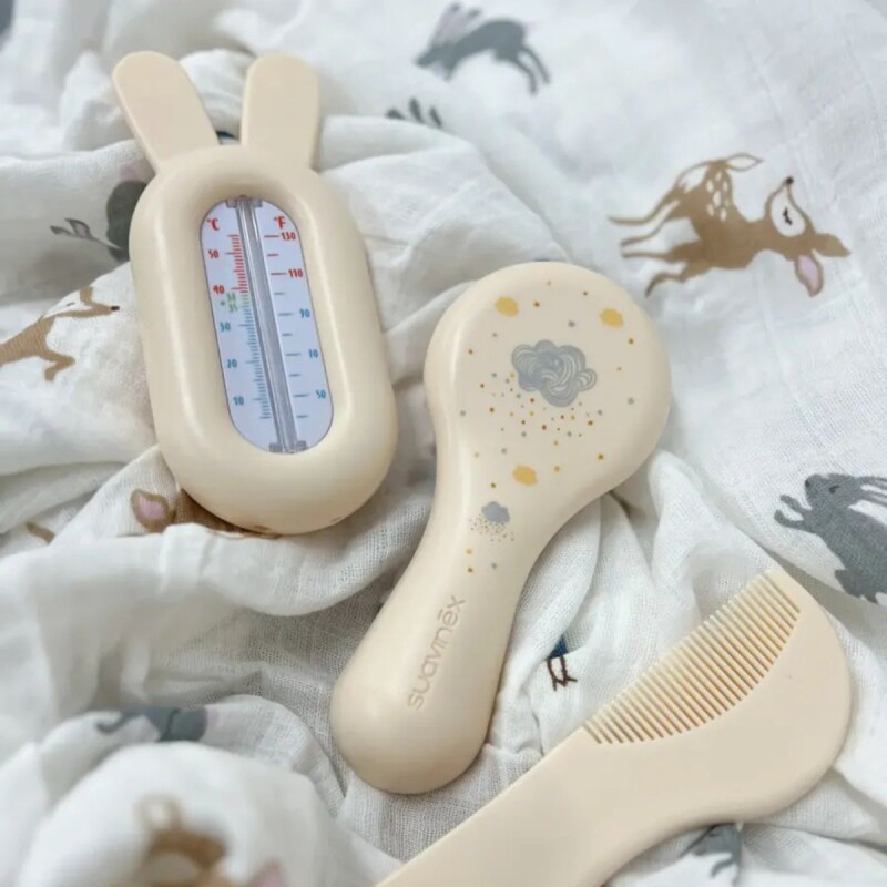Termometro de bano sin mercurio con indicador Suavinex - Beige Termometro De Bano Sin Mercurio Con Indicador Suavinex - Beige