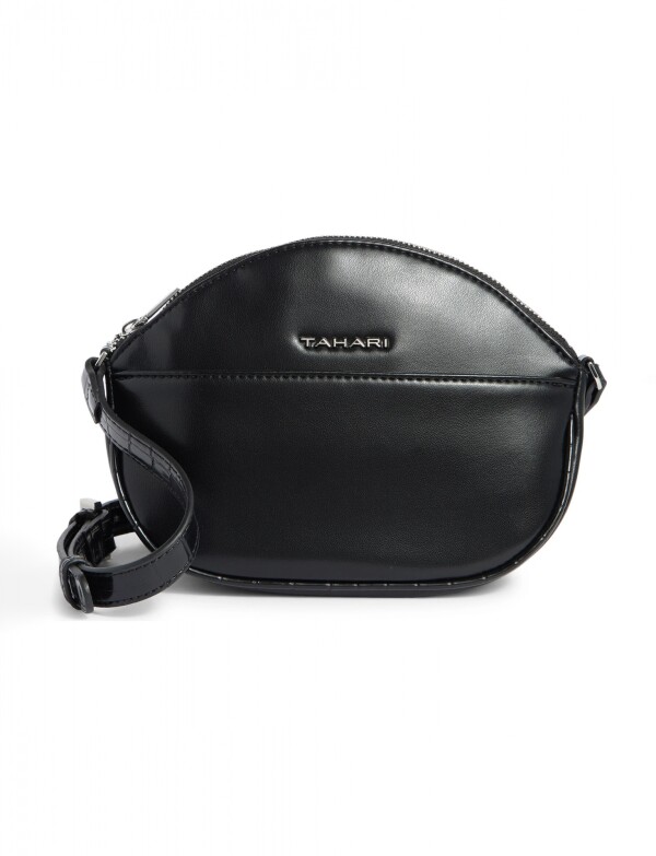 Cartera Crossbody Con Monedero NEGRO