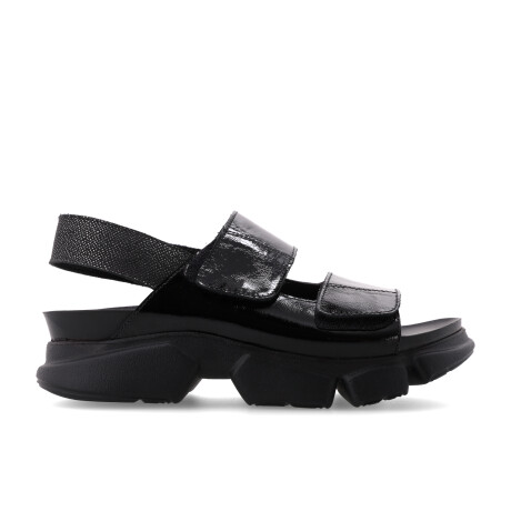 SANDALIAS VENET - CUERO IMPI NEGRO