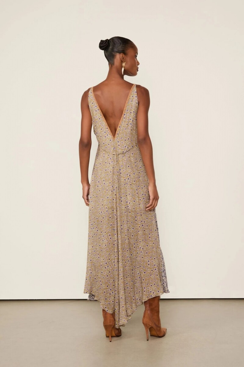 VESTIDO LARGO LIBERTY Estampado
