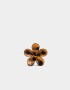 Broche Con flores Broche Flor - Marron Carey