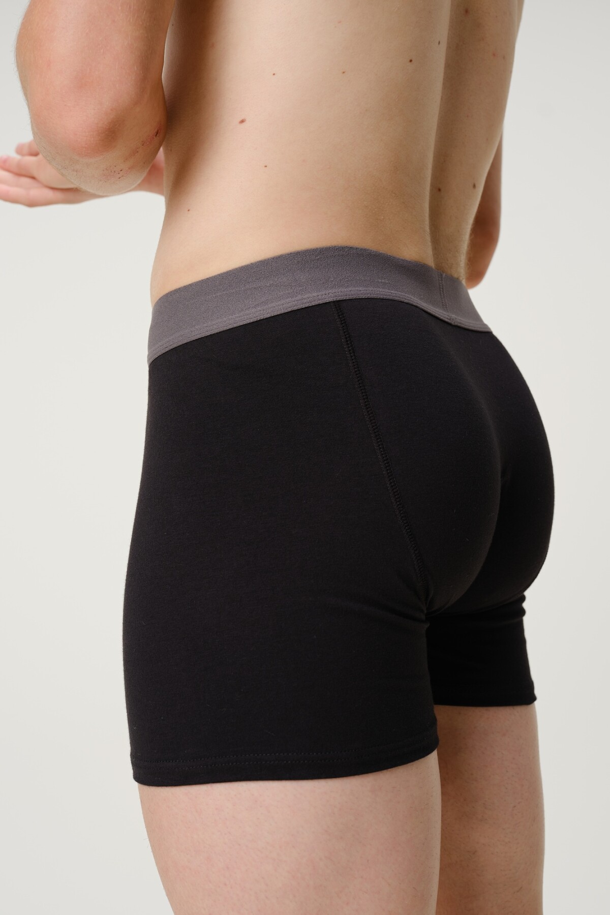 Boxer Algodón Negro