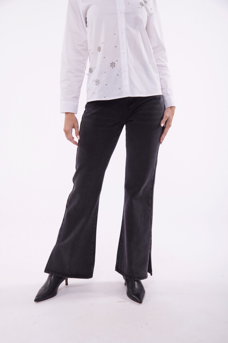 JEAN YASMINA FLARE - GRIS 