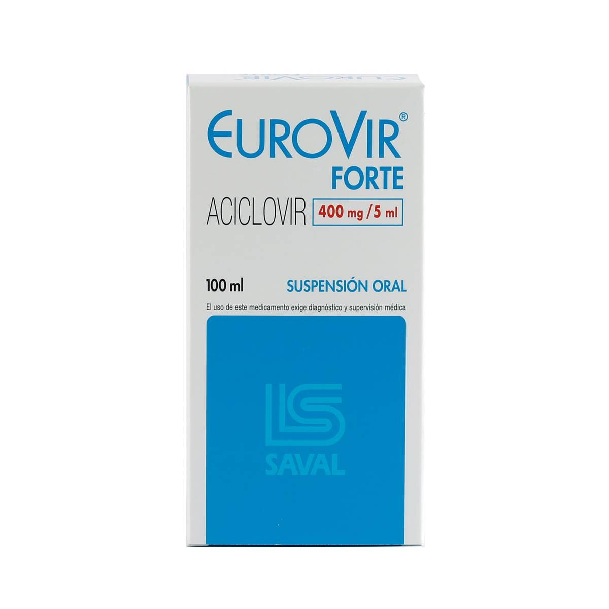 EUROVIR FORTE SUSP. FRASCO X 100 ML. 
