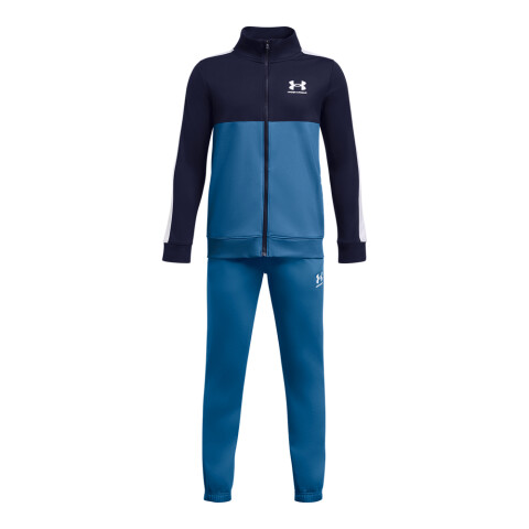 UA CB Knit Track Suit-BLU BLK-001