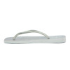 Chanclas Tropical Brasil Ojota Quadradihas De Mujer - Plateado Plateado