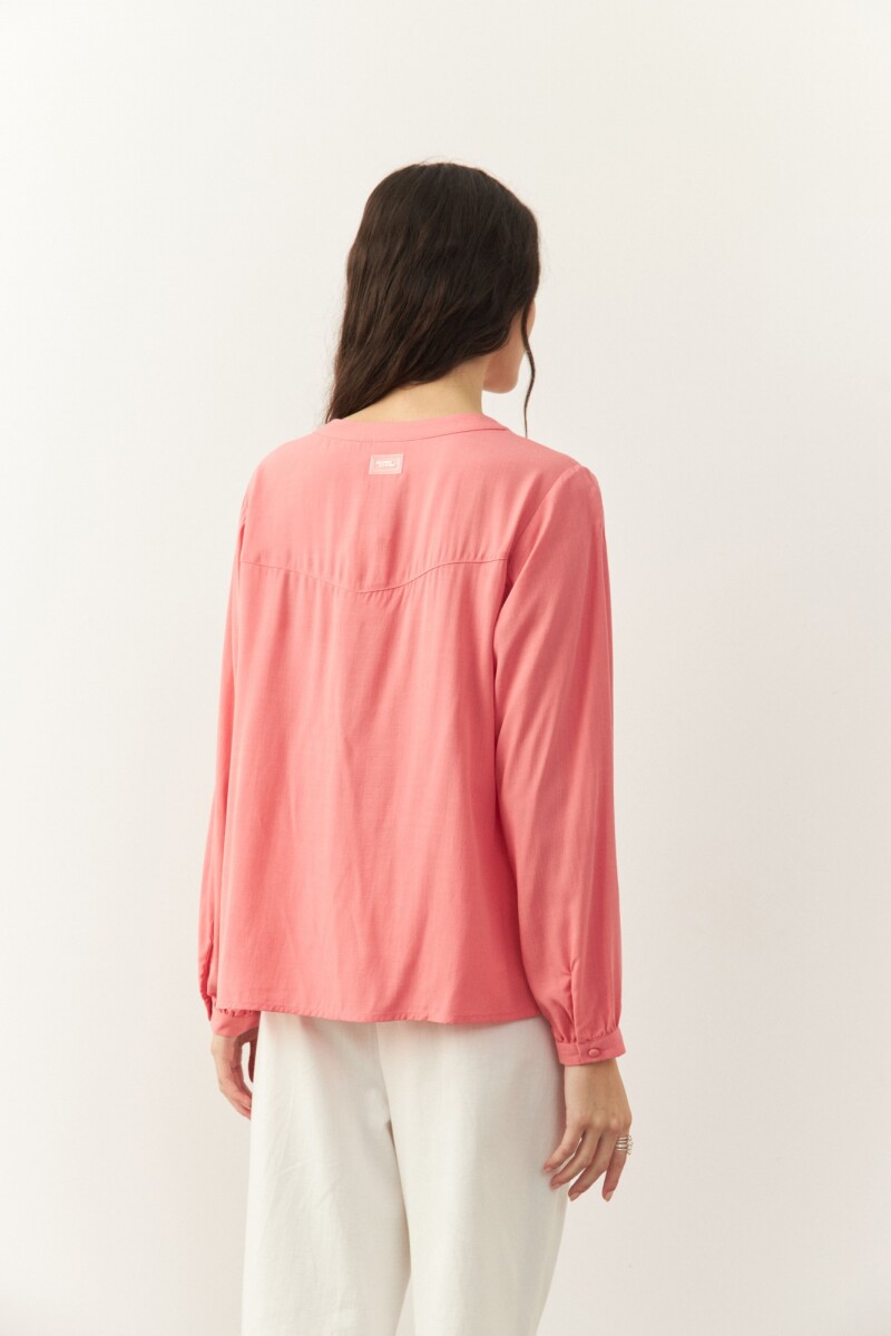 CAMISA PERLINA Coral