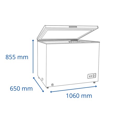 Freezer Horizontal James FHJ-310KN Freezer Horizontal James FHJ-310KN
