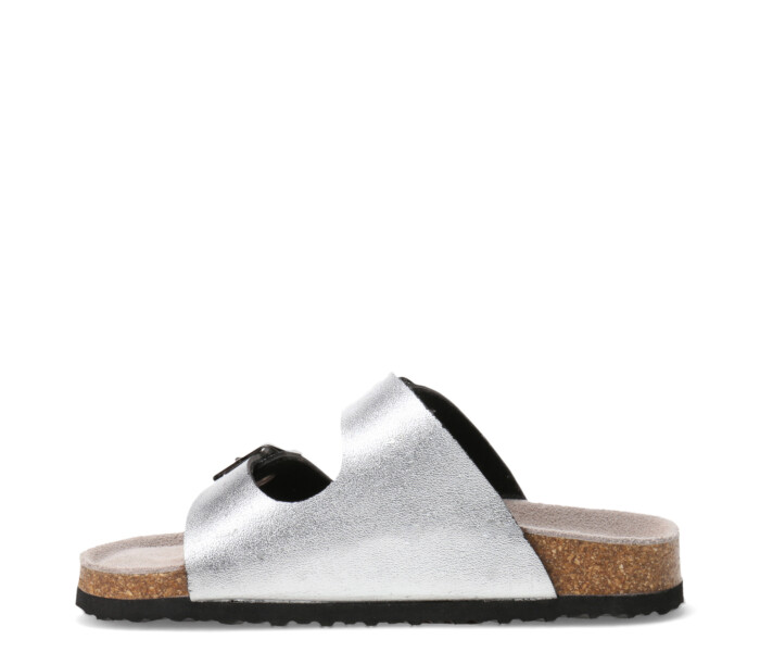 Sandalia RILEY descalza con hebillas Silver