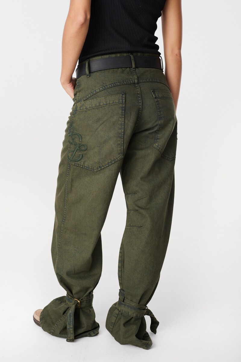 Jean Grounded - Verde 