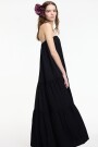 VESTIDO LARGO Negro