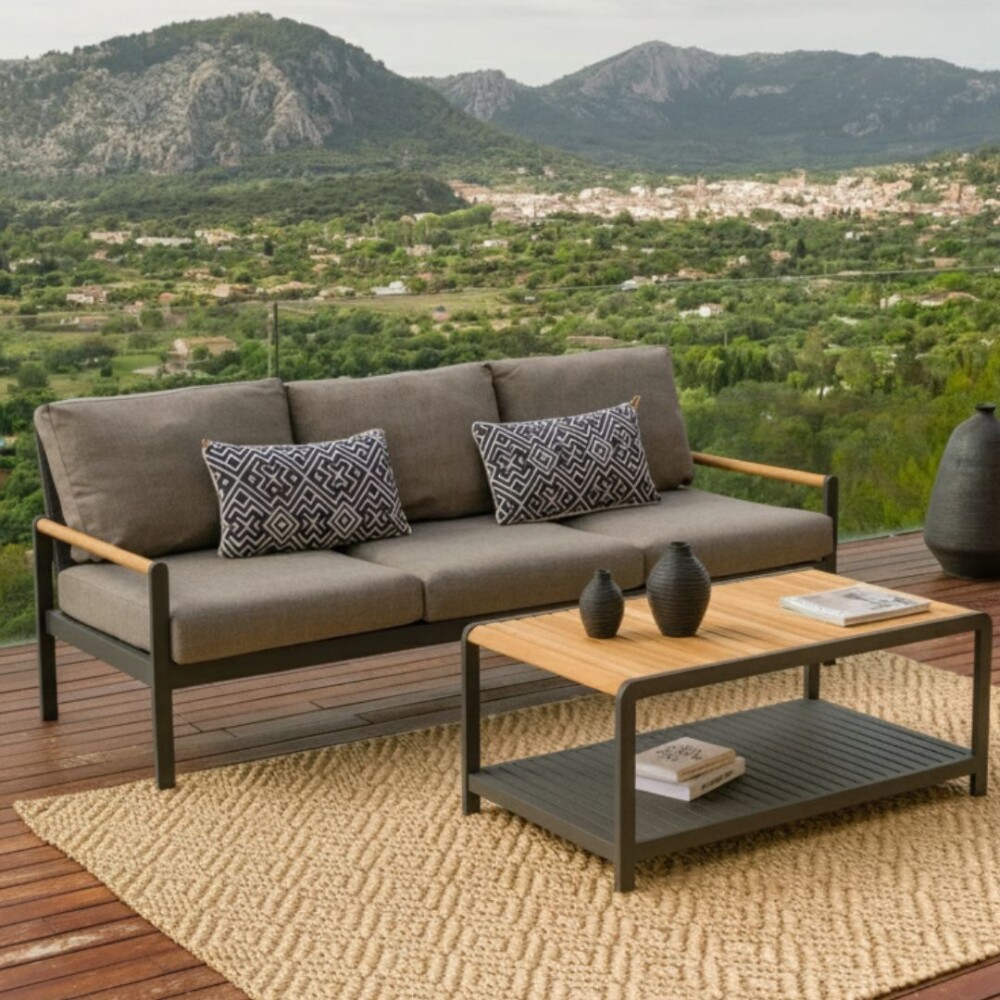 Sofá 3 cuerpos de Exterior - Amber Sofá 3 cuerpos de Exterior - Amber