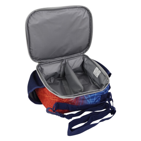 Lunchera termica con asa Spiderman con relieve Lunchera termica con asa Spiderman con relieve