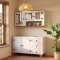 Mueble De Cocina Madera - Aéreo Alacena - Bajo Mesada Blanco