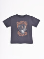 REMERA ROCK OVERSIZED GRIS OSCURO