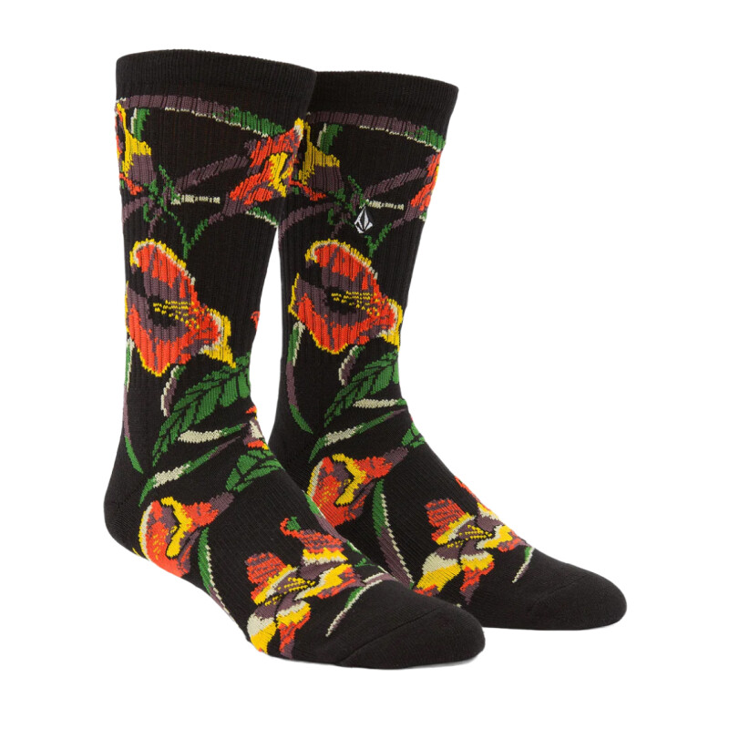 Medias Volcom ABG STONEY SHRED SOCK PR - Negro Medias Volcom ABG STONEY SHRED SOCK PR - Negro